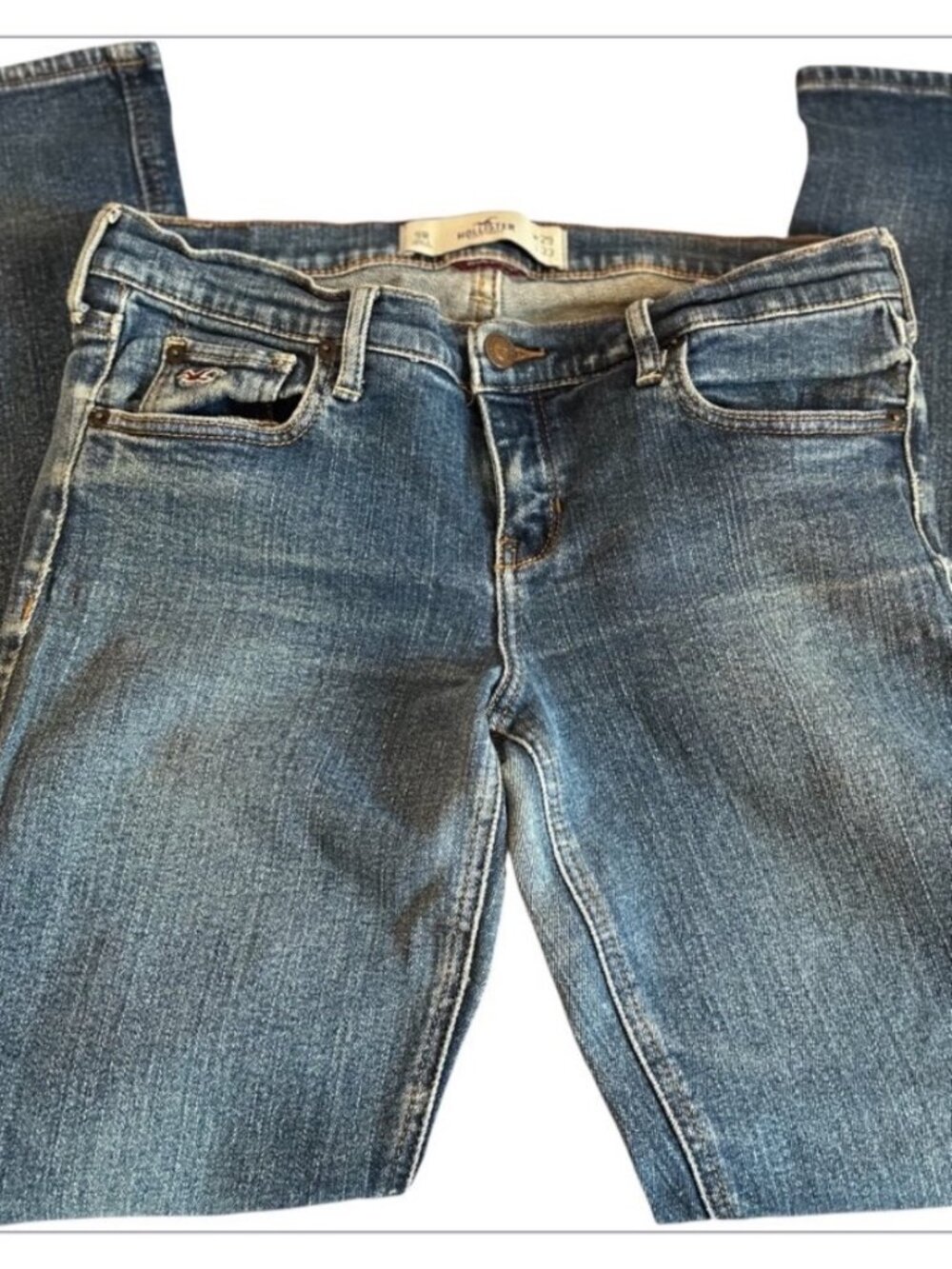 Levi 515 Bootcut Denim Jeans High Rise Size 8 Long